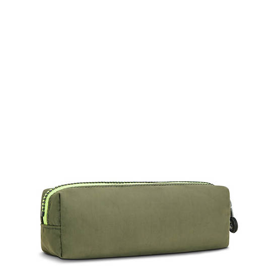 Kipling Boran Pencil Case Tassen Olijfgroen | BE 2046YX